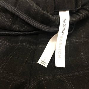 Aritzia Babaton Jimmy Pant Black/Grey Size Small